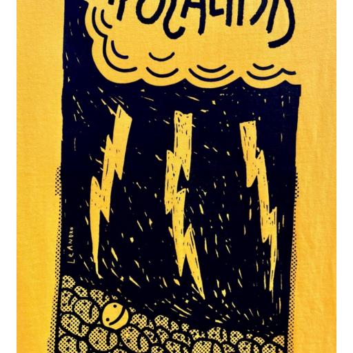 Camiseta unisex mostaza APOCALIPSIS [1]