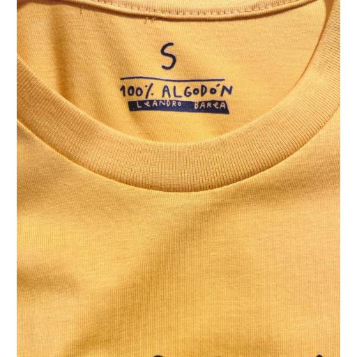 Camiseta unisex mostaza APOCALIPSIS [2]