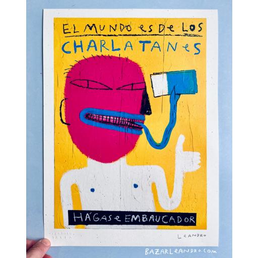 CHARLATANES  (Print de 32 X 45 cm) 