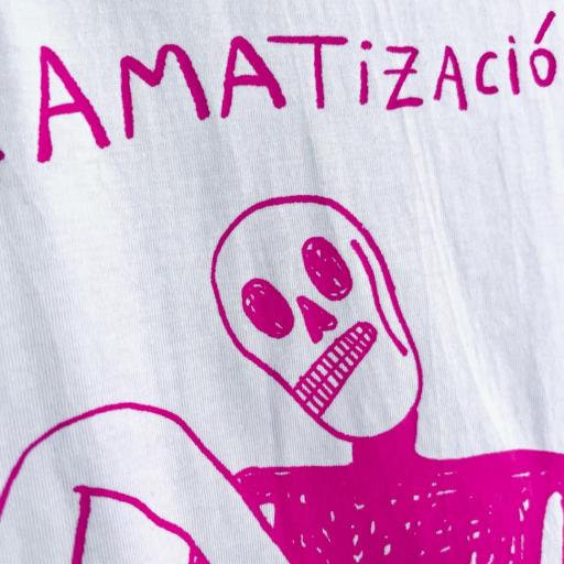 Camiseta unisex blanca DRAMATIZACIÓN [1]