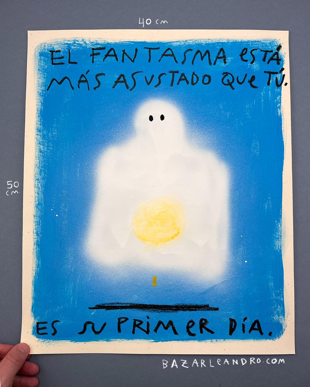 FASTAMA. Original sobre papel Flora Avorio. (40 x 50 cm)