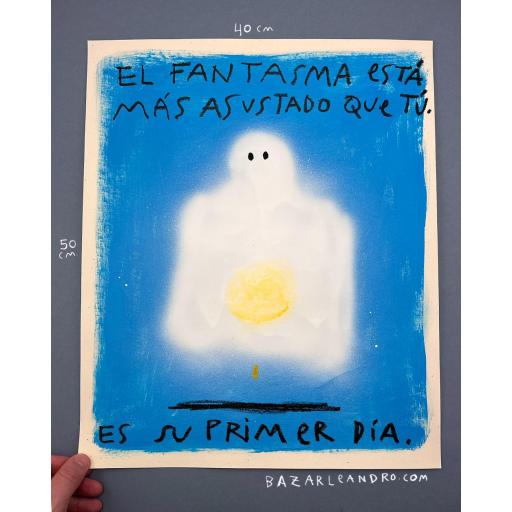 FASTAMA. Original sobre papel Flora Avorio. (40 x 50 cm) [0]