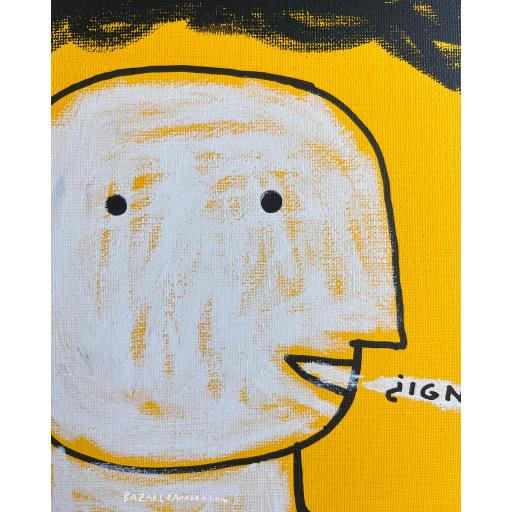 IGNORE ESTO (Ilustración original sobre lienzo. 30 x 40 cm) [1]