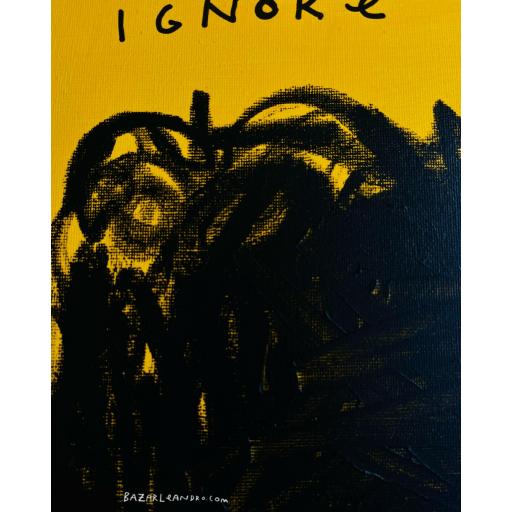 IGNORE ESTO (Ilustración original sobre lienzo. 30 x 40 cm) [2]