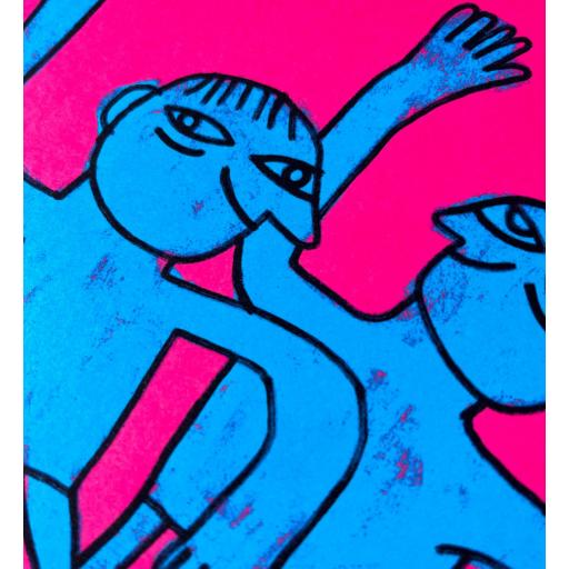 ESTABAN LOCOS. Lámina cuadrada 29,7 x 29,7 cms. [1]