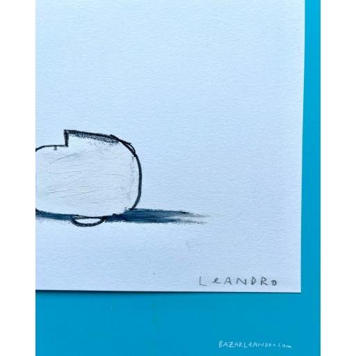 QUE **** PEREZA  (Ilustración original sobre papel, 25 x 35,3 cm) [3]