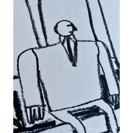 PERSONA IMPORTANTE (Ilustración original sobre papel, 40 x 50 cm) [1]
