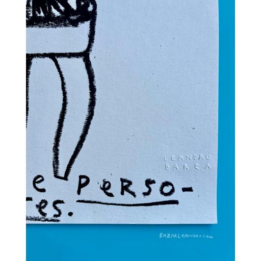 PERSONA IMPORTANTE (Ilustración original sobre papel, 40 x 50 cm) [3]