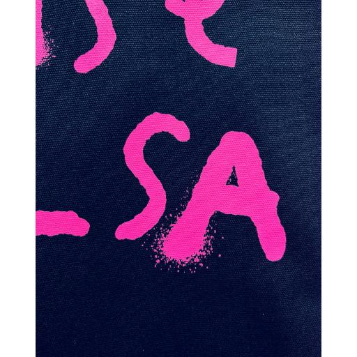 Bolsa azul oscura de lona «QUISE BOLSA» [2]