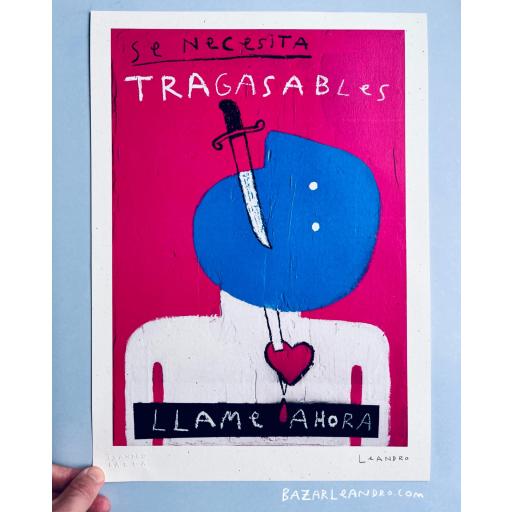 TRAGASABLES  (Print de 32 X 45 cm)  [0]