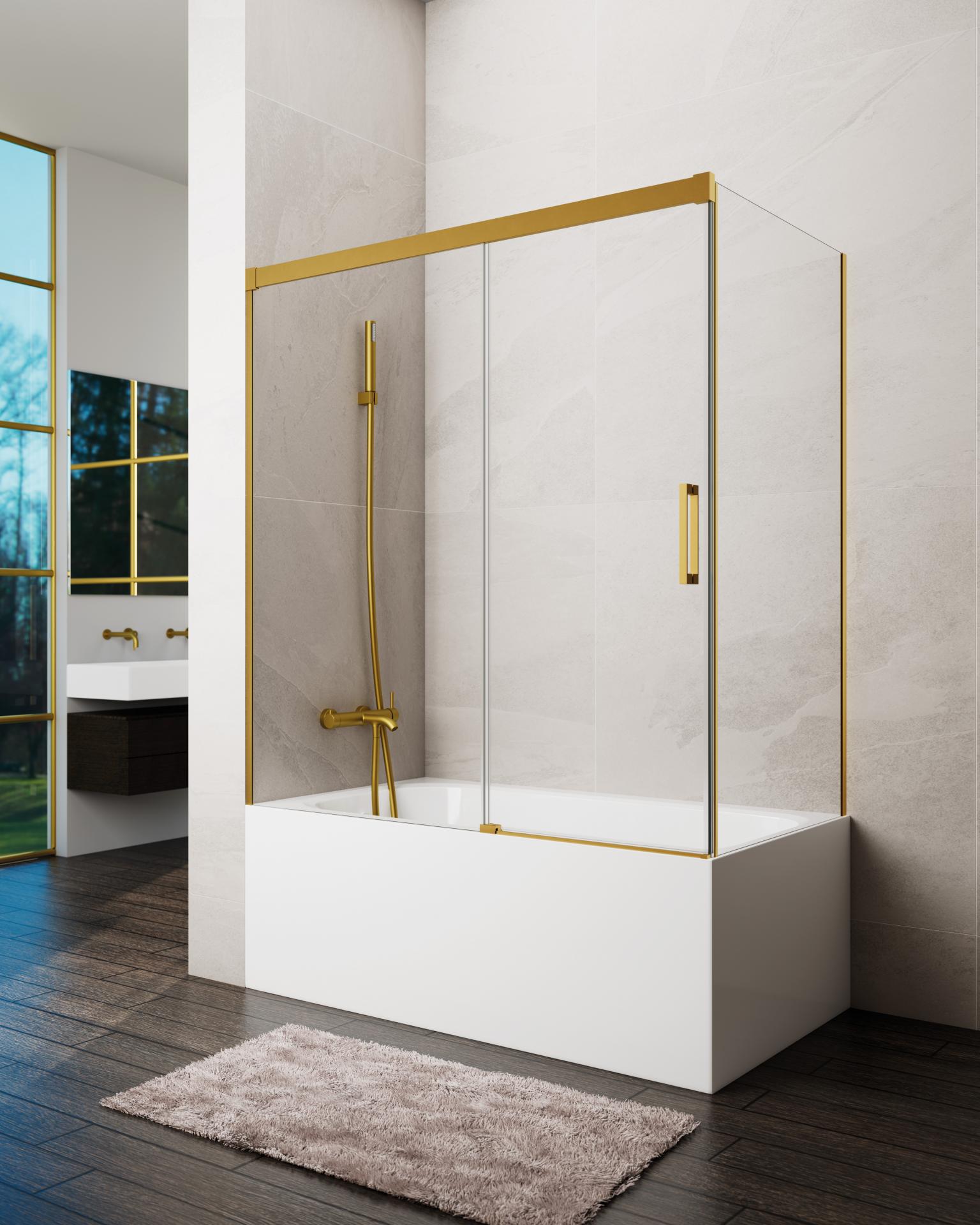 BASIC BAÑERA frontal corredera + lateral fijo