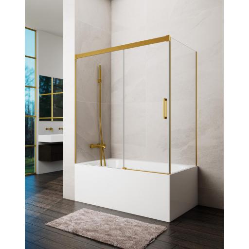 BASIC BAÑERA frontal corredera + lateral fijo