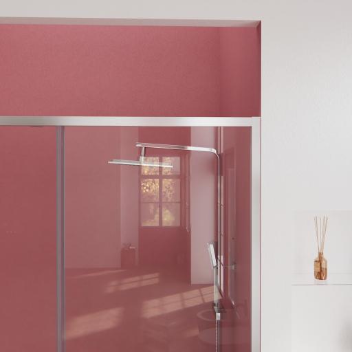 Mampara de ducha LUSAN corredera minimalista [2]