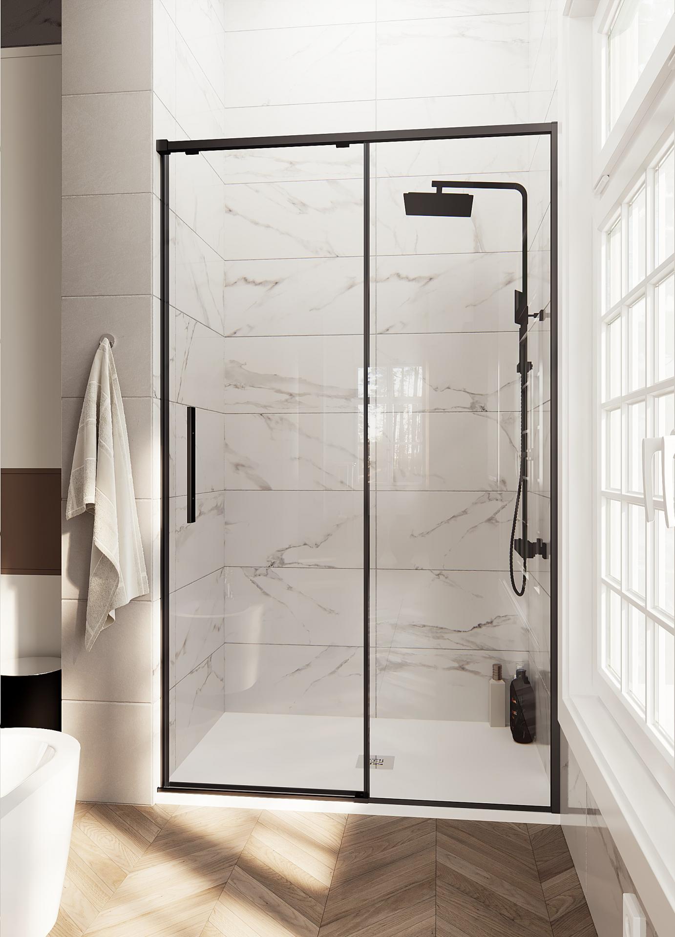 Mampara de ducha LUSAN corredera minimalista