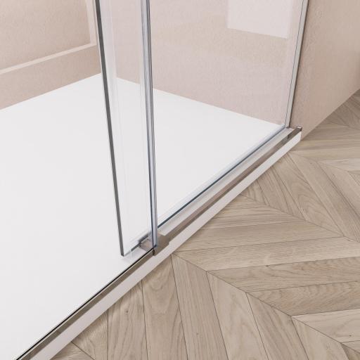 BLOIS INOX mampara ducha acero inoxidable corredera [3]