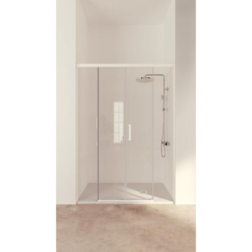 Mampara ducha Treban 2 fijos + 2 correderas centrales [1]