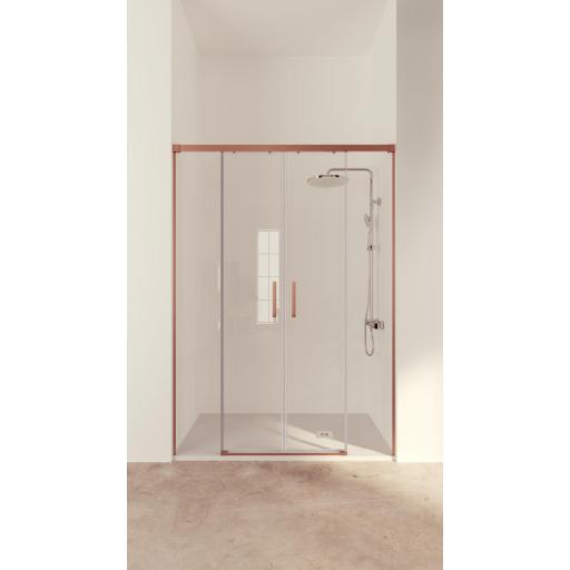 Mampara ducha Treban 2 fijos + 2 correderas centrales [0]