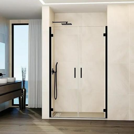 Mampara abatible 2 hojas ducha GLASS COMBI 1, todos los colores [0]