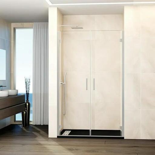 Mampara abatible 2 hojas ducha GLASS COMBI 1, todos los colores [2]