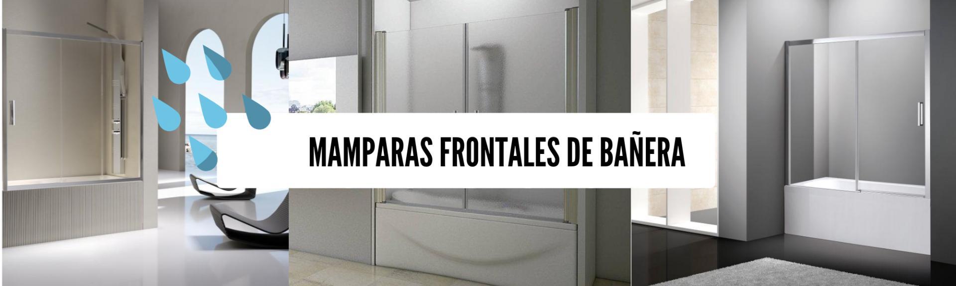 Nantes Trovisco: Mampara Bañera Frontal Corredera Transparente