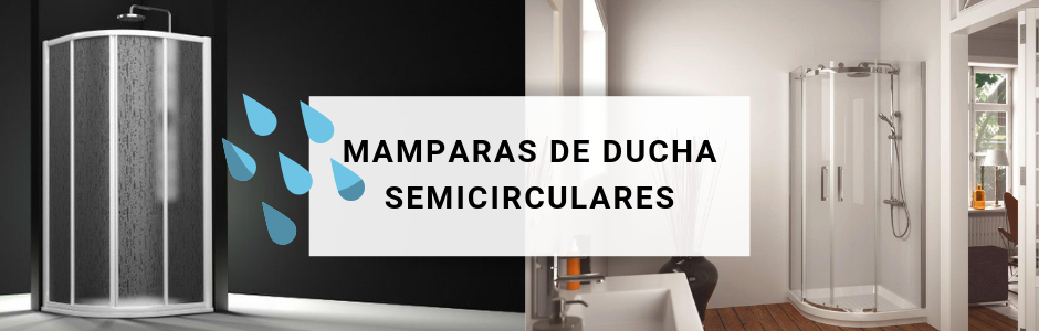 Mamparas de ducha semicirculares - Mamparas redondas online