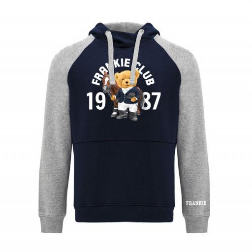 Sudadera bicolor Frankie club