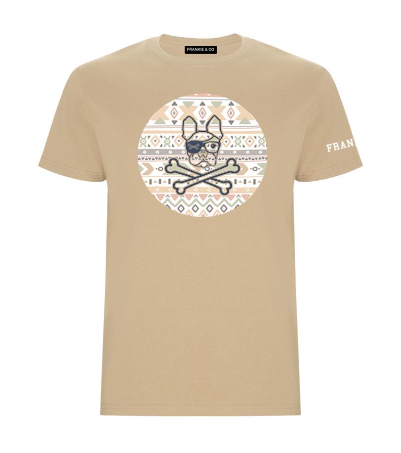 Camiseta de hombre círculo étnico