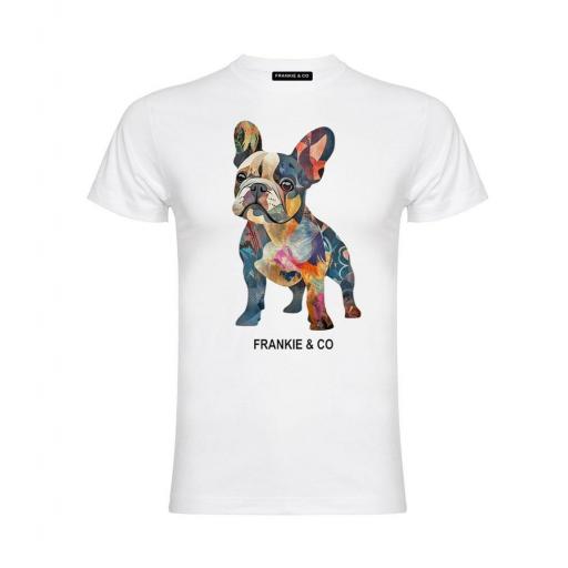 Camiseta de hombre bulldog colors
