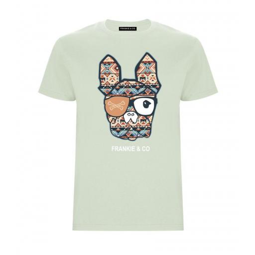 Camiseta de hombre bulldog étnico [1]