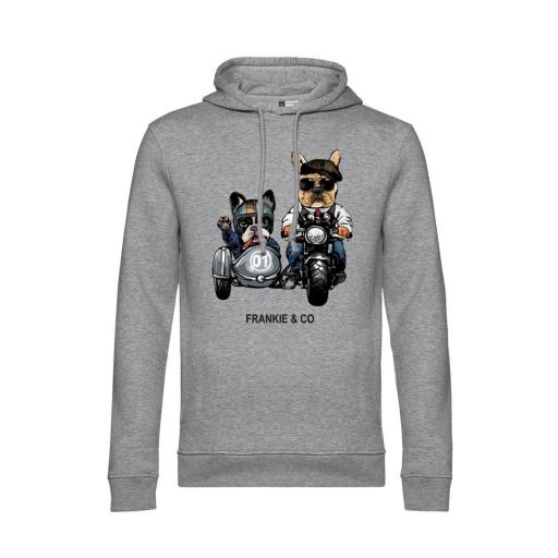 Sudadera capucha Motorbike dogs [0]