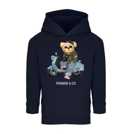Sudadera kids capucha vespa bear [0]