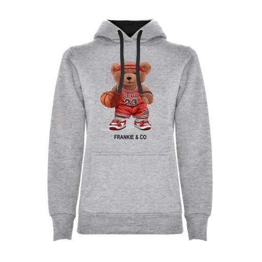 Sudadera de mujer con capucha Jordan bear