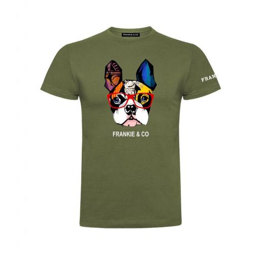 Camiseta de hombre bulldog frances [0]