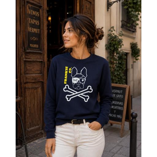 Sudadera de mujer Frankie skull [1]