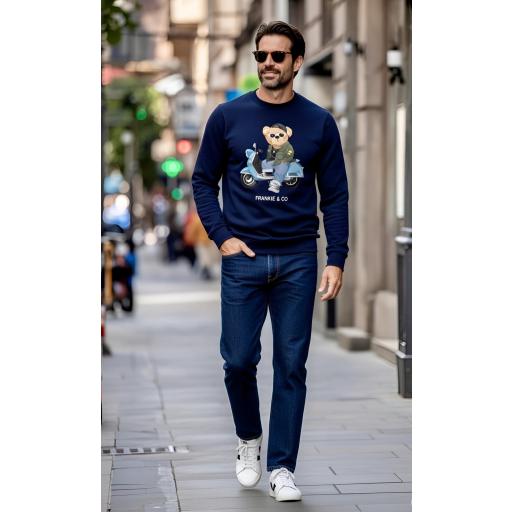 Sudadera de hombre vespa bear [1]