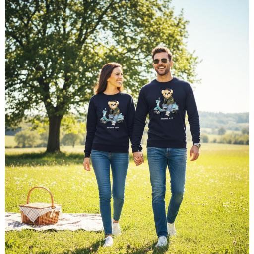 Sudadera de mujer vespa bear [1]