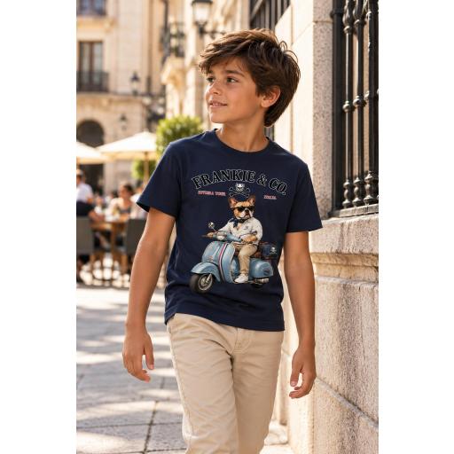 Camiseta de niño italian bulldog [0]
