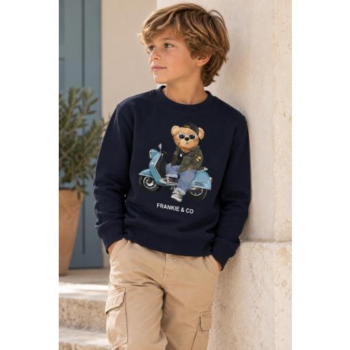 Sudadera Kids vespa bear
