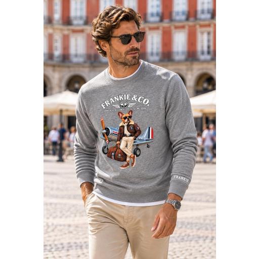 Sudadera de hombre bulldog aviador [1]