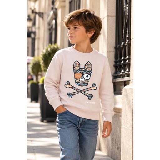Sudadera Kids print étnico