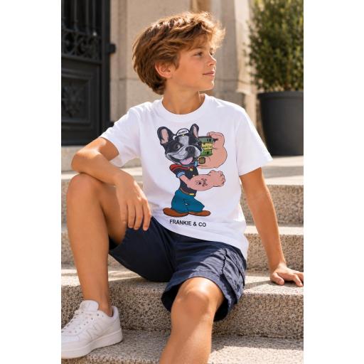 Camiseta de niño Frankie el marino