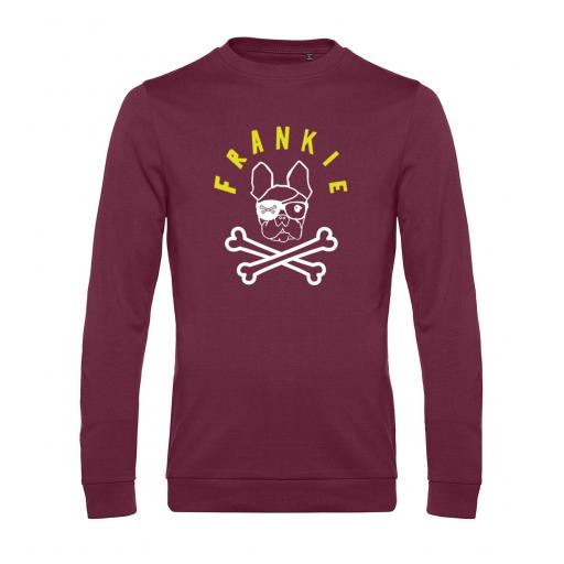 Sudadera de hombre bulldog skull