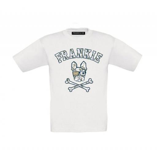 Camiseta de niño Frankie military