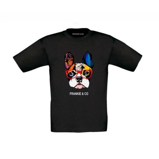 Camiseta de niñ@ unisex Bulldog Francés