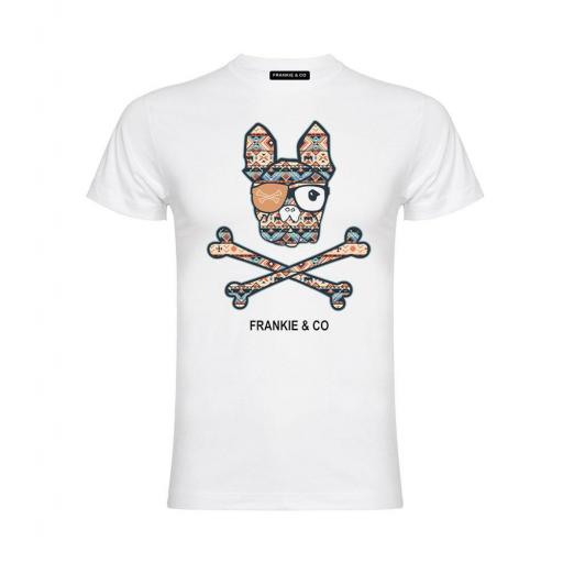 Camiseta de hombre print étnico