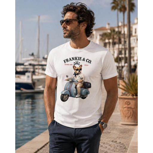 Camiseta de hombre italian bulldog [1]