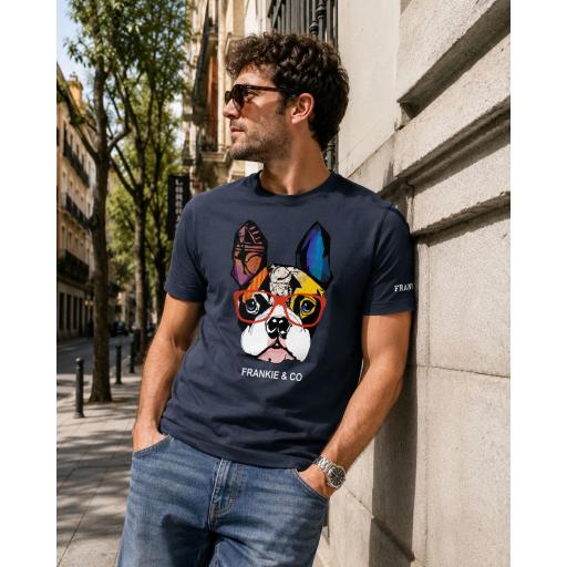 Camiseta de hombre bulldog frances [1]