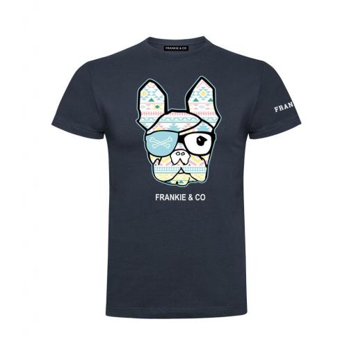Camiseta de hombre bulldog étnico [0]