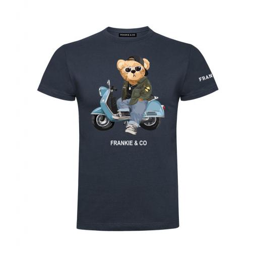 Camiseta de hombre vespa bear [0]