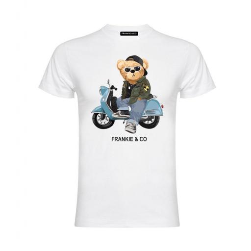 Camiseta de hombre vespa bear [1]